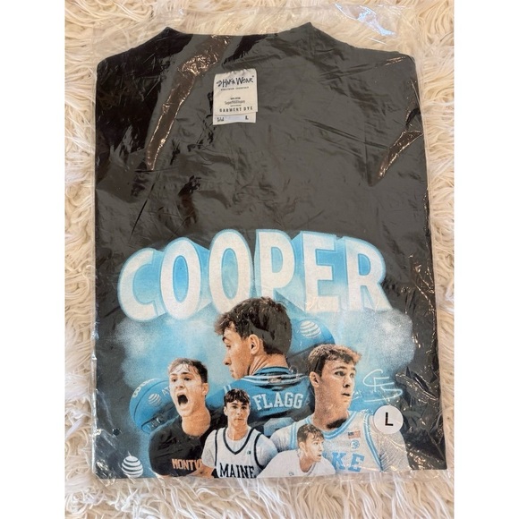 AT&T Cooper Flagg Draft Day T-Shirt Size Large - Times Square NYC Nice Unique - Picture 5 of 6